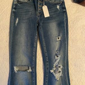 Petra 153 Distressed Medium Wash Jeans 5/26